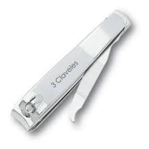 3 CLAVELES CORTA UÑAS 8 cm MANICURA